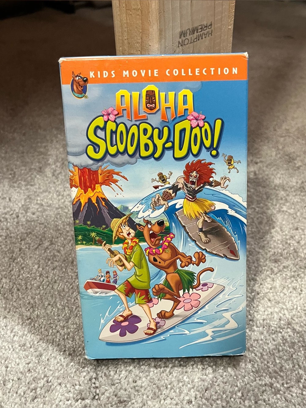 Scooby Doo Aloha Scooby-Doo VHS 2005 Hawaii Mystery Ocean Surfing Cartoon Tested